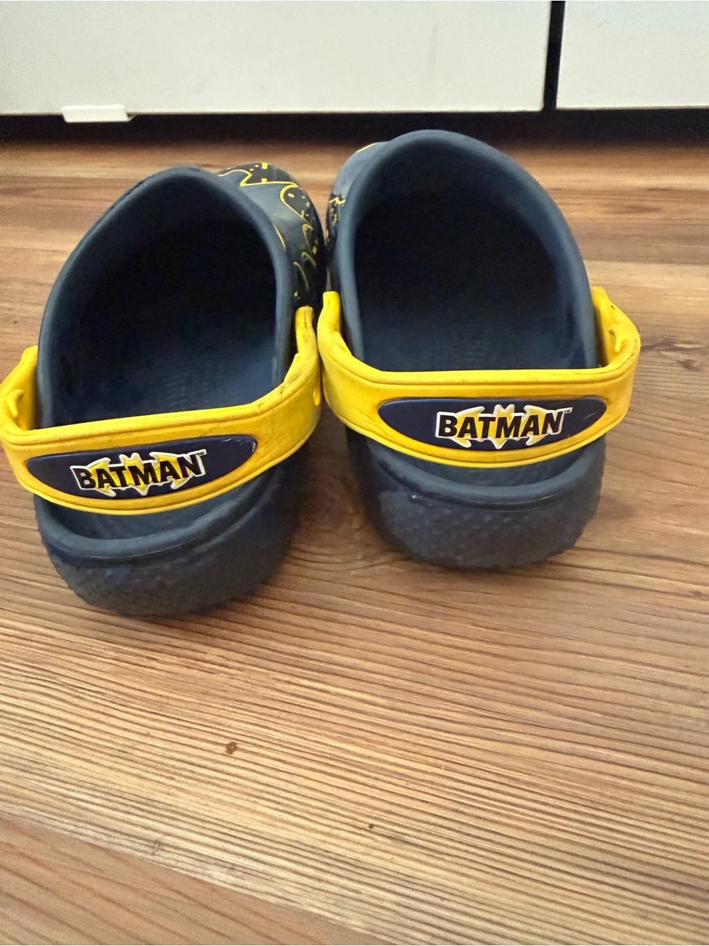 CROCS Batman Kids Clogs in Black and Yellow